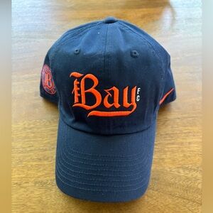 Bay F.C. Nike Men's Navy Blue Hat with Orange 'Bay' Embroidery
